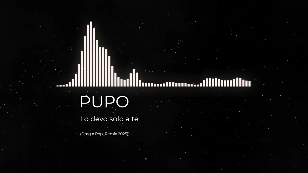 Pupo - Lo devo solo a te (Drag x Pop_Remix 2025) - Bootie - only Promo!