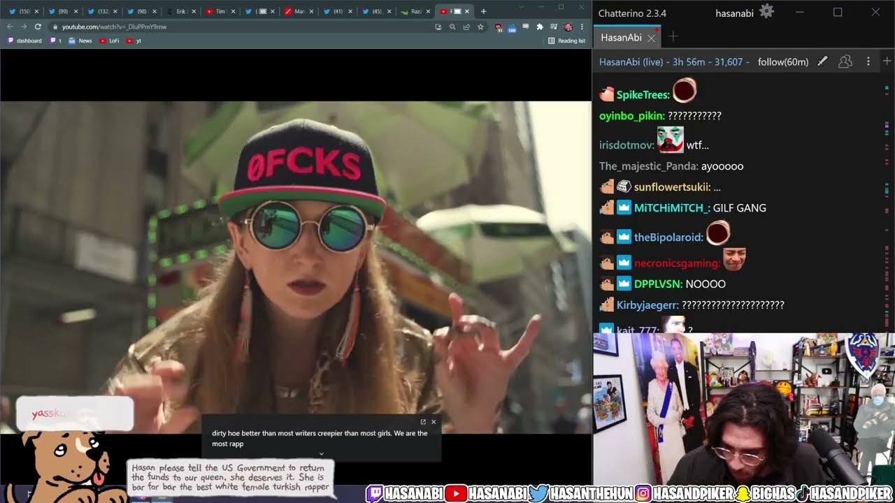 Cypto Couple Gets Arrested By DOJ (Razzlekhan Cringe Crypto Rapper) (Hasanabi News Reacts)