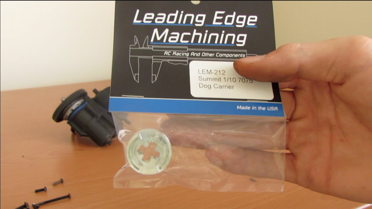 Leading Edge Machining Dog Carrier Upgrade