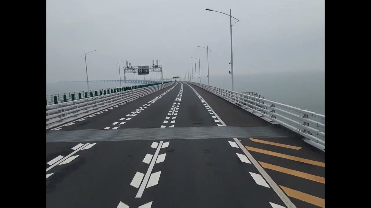 Hong Kong-Zhuhai-Macau Bridge is the world's longest sea crossing