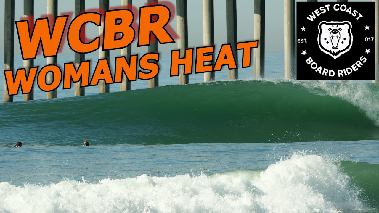 Girls Rip HB in West Coast Board Riders event. 4K Dreamy Conditions.