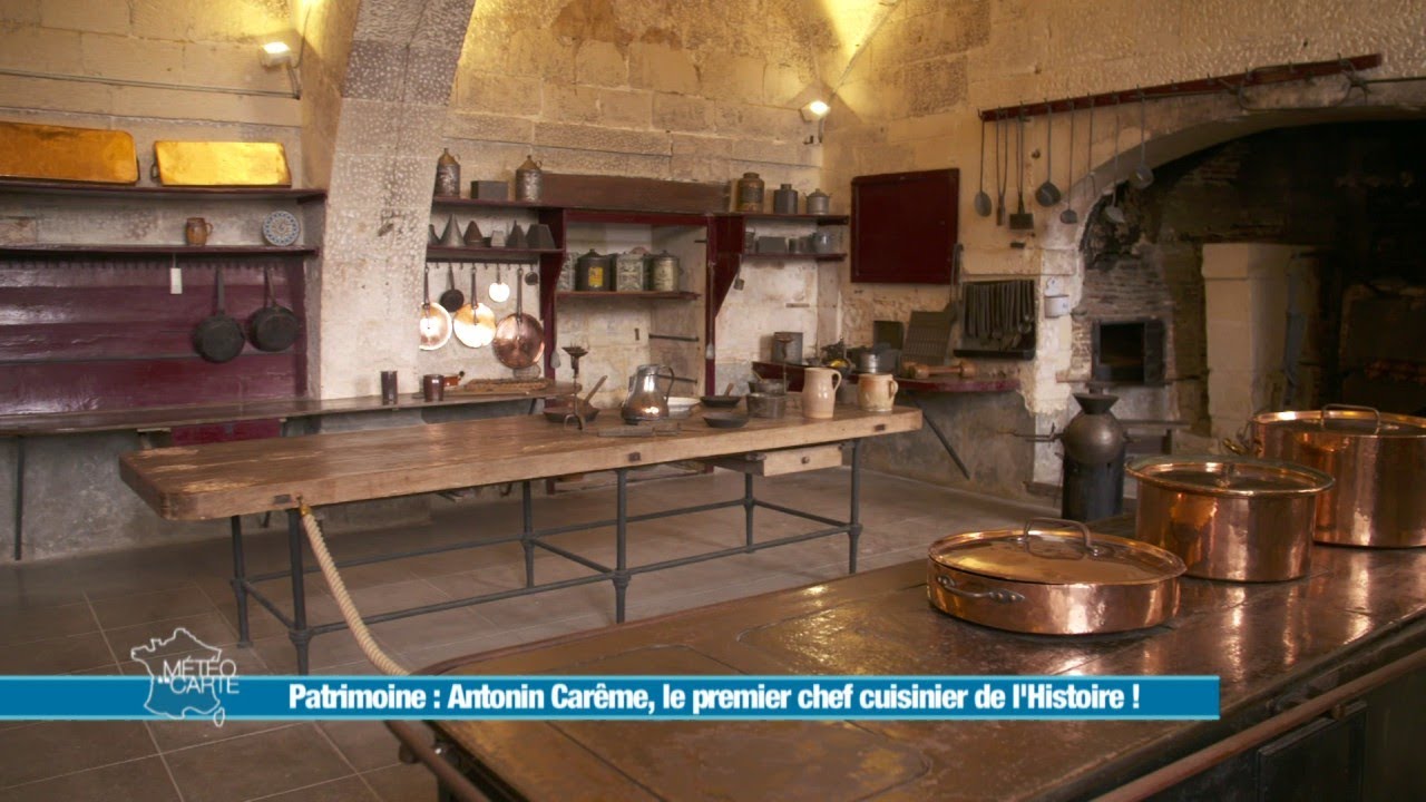 Antonin Carême, le premier chef cuisinier de l'Histoire ! - Météo à la carte