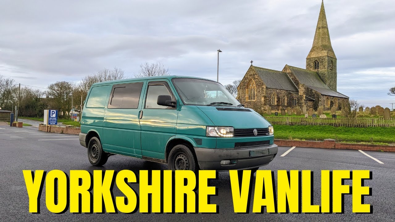 Yorkshire East Coast Van Camping | Van Life UK Trip in VW T4 Camper