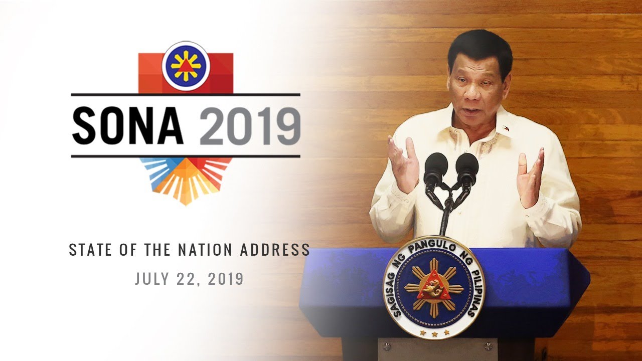 President Rodrigo Duterte delivers his 4th State of the Nation Address (SONA)  |  July 22, 2019