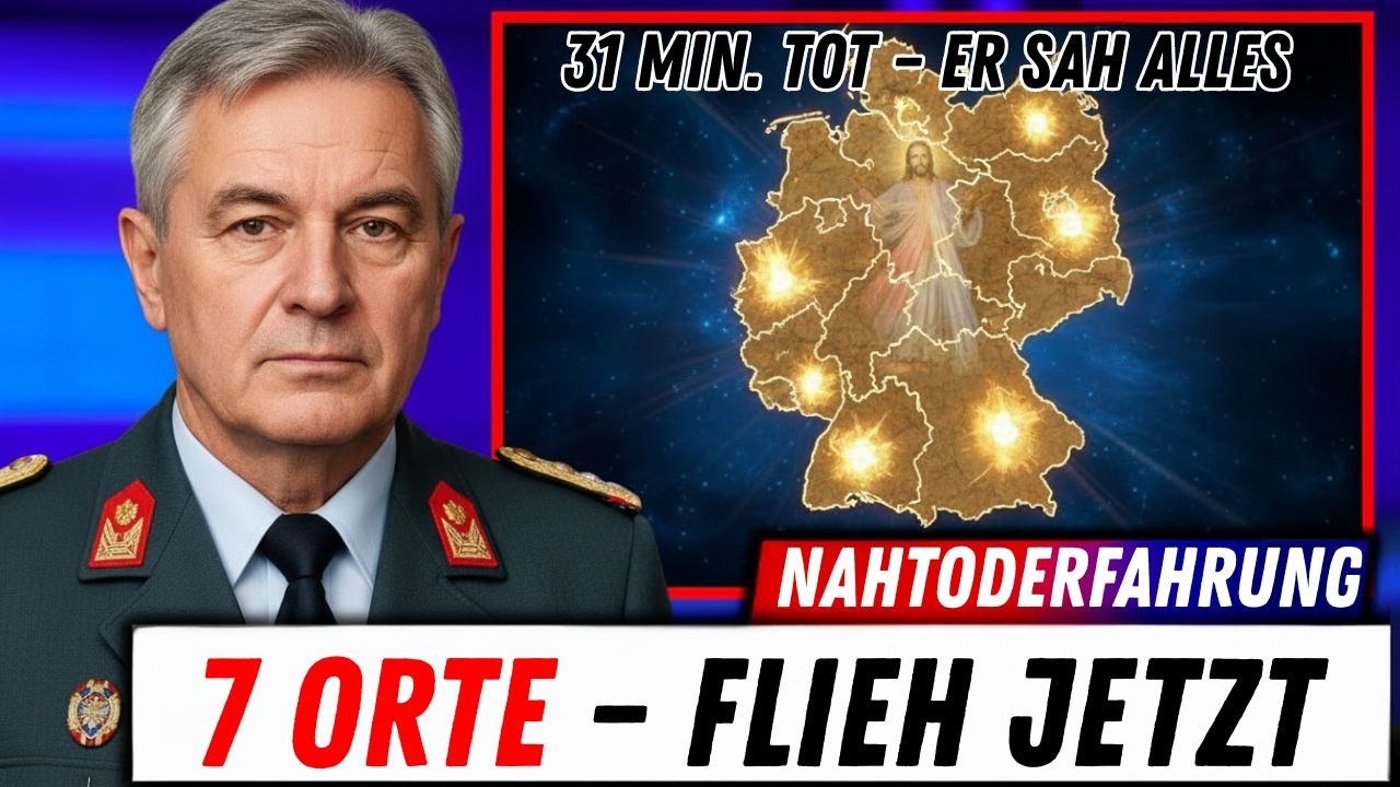 Bundeswehr-Arzt stirbt 31 Minuten – Jesus zeigt ihm 7 sichere Regionen in Deutschland 2026