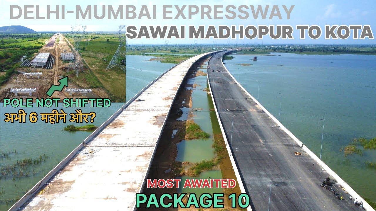 DELHI MUMBAI EXPRESSWAY KOTA(LABAN) TO SAWAIMADHOPUR | PACKAGE 10 SEPTEMBER 2025 LATEST UPDATE VIDEO