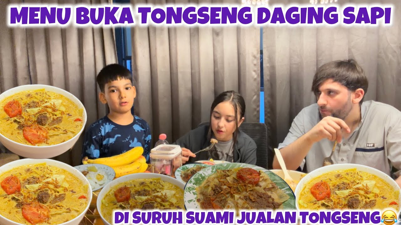 DI MASAKIN MENU TONGSENG MALAH DI SURUH JUALAN 😂