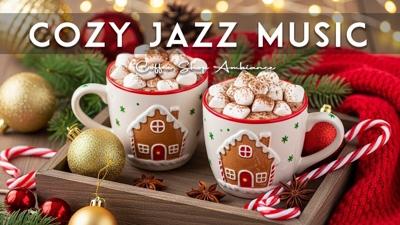 Cozy Jazz Music ☕Happy Bossa Nova Instrumental & Relaxing Jazz Cafe Music for Studying