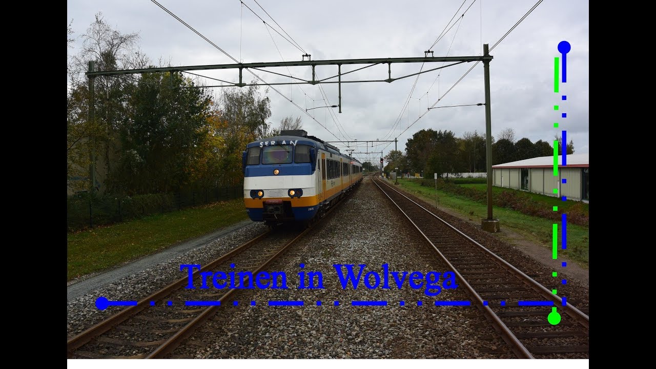 Treinen in Wolvega