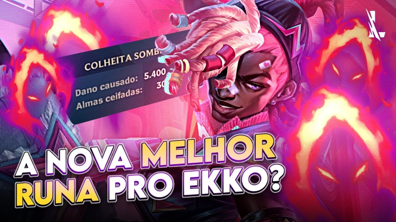 A NOVA MELHOR RUNA PRO EKKO JUNGLE?! | LoL Wild Rift
