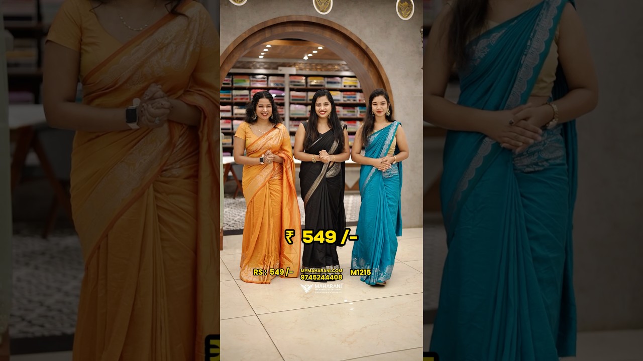 Batheri Silk Saree at ₹549/- Only✨