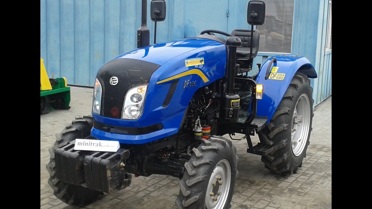 Купить Мини-трактор Dongfeng-354 (Донгфенг-354) 4-х цил. minitrak.com.ua