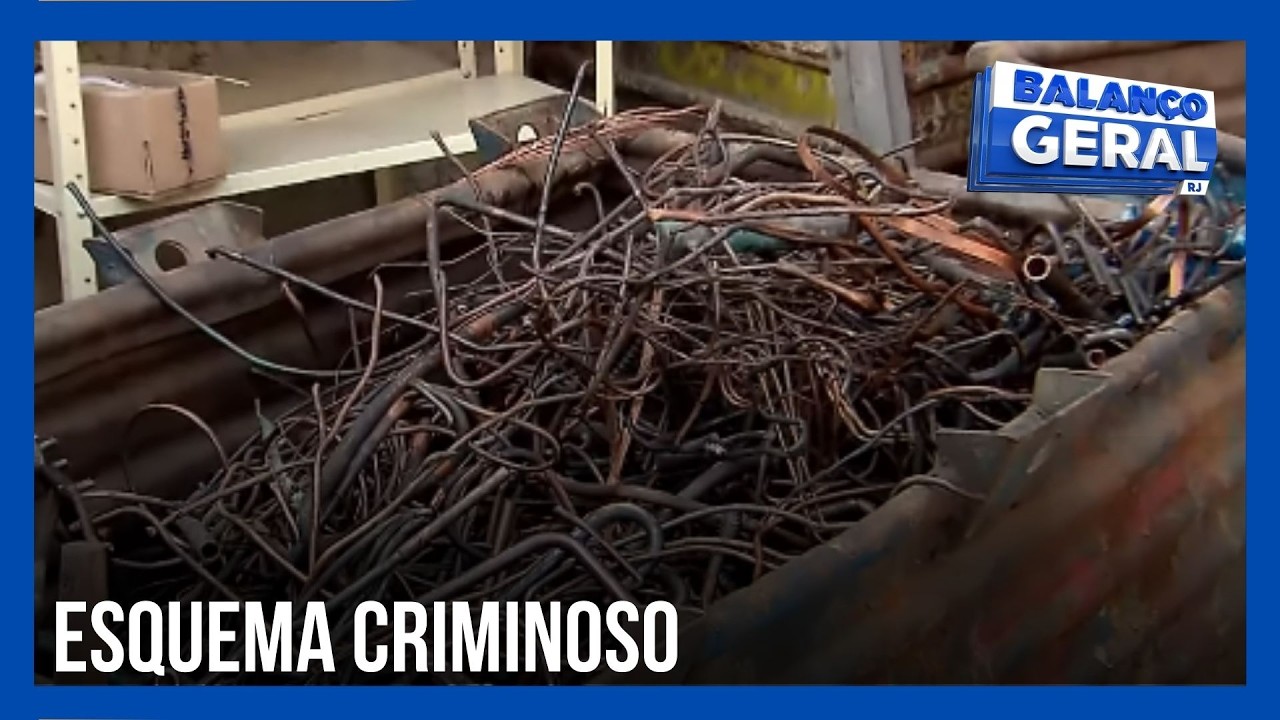 CRIMINOSOS MOVIMENTARAM MAIS DE R$ 400 MILHÕES I FURTO DE CABOS DE COBRES