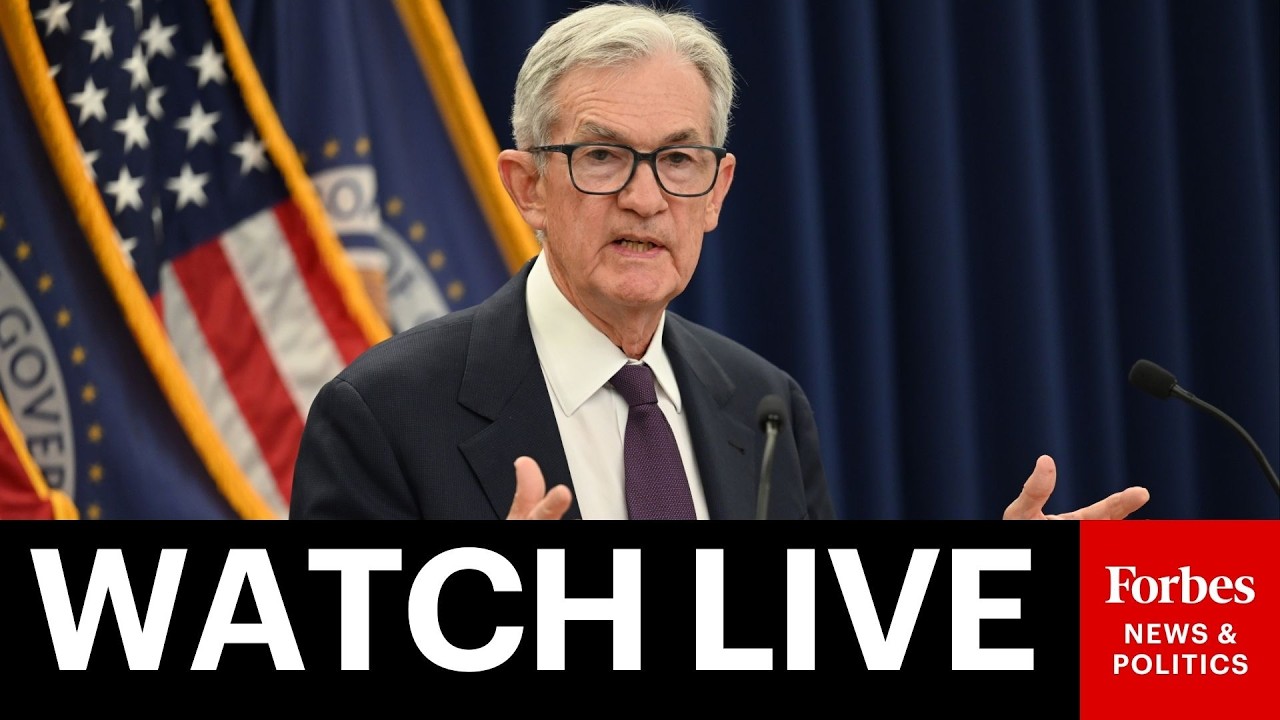 WATCH LIVE: Federal Reserve Chair Jerome Powell Briefs Press After Open Markets Committee Meeting