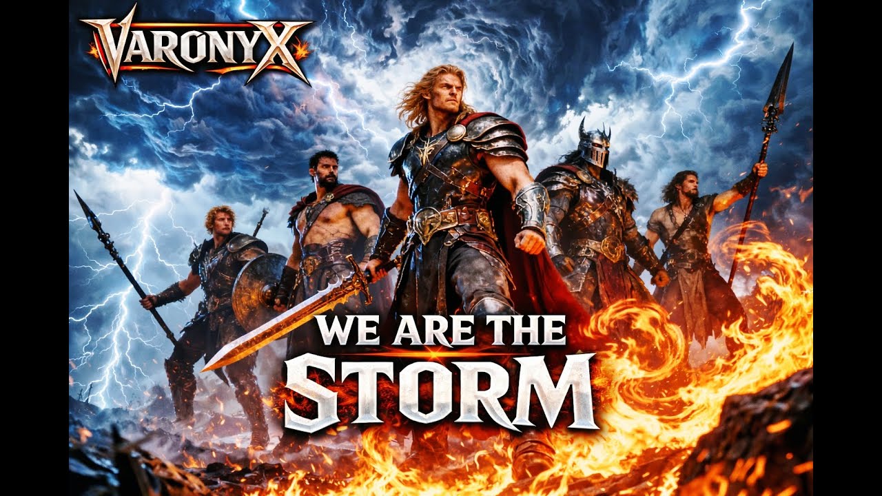 We Are the Storm | Epic Power Metal Album Finale | Varonyx