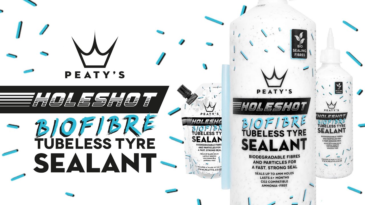 Introducing Peaty's Holeshot Biofibre Sealant