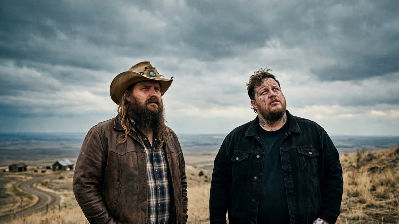 Chris Stapleton Ft Jelly Roll - Broken Man’s Hallelujah (Official Music Video)