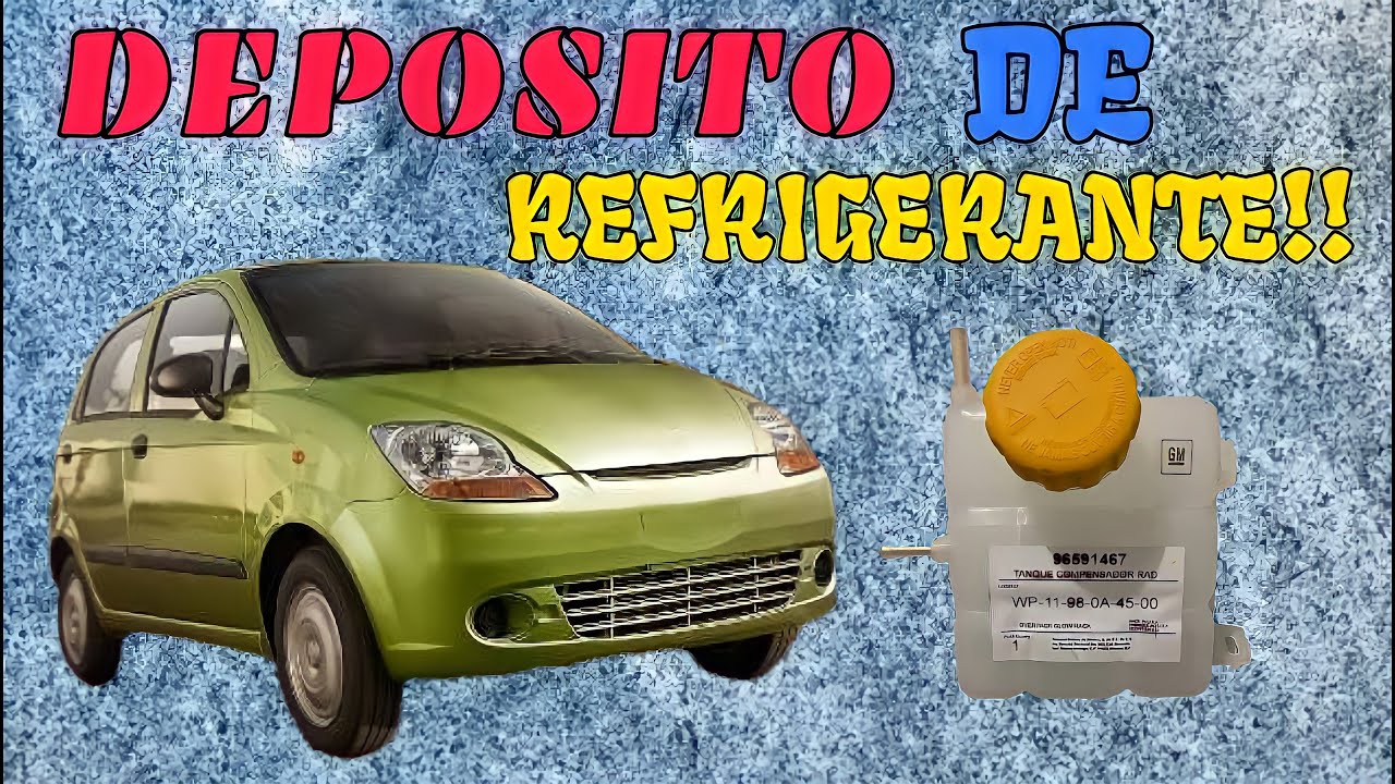 ❄️​Cambia tu DEPOSITO DE REFRIGERANTE y PURGA SISTEMA DE ENFRIAMIENTO de tu Matiz G2 ¡RAPIDISIMO!❄️​
