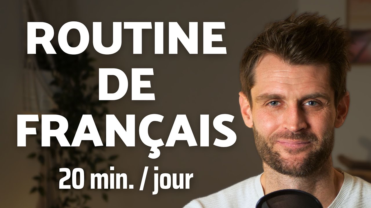 STUDY PLAN DE FRANÇAIS | La routine matinale pour progresser - Ep. 7 Slow French and Talks…