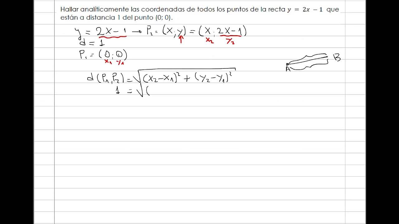 CBC - Matemática - Distancia entre dos puntos 03