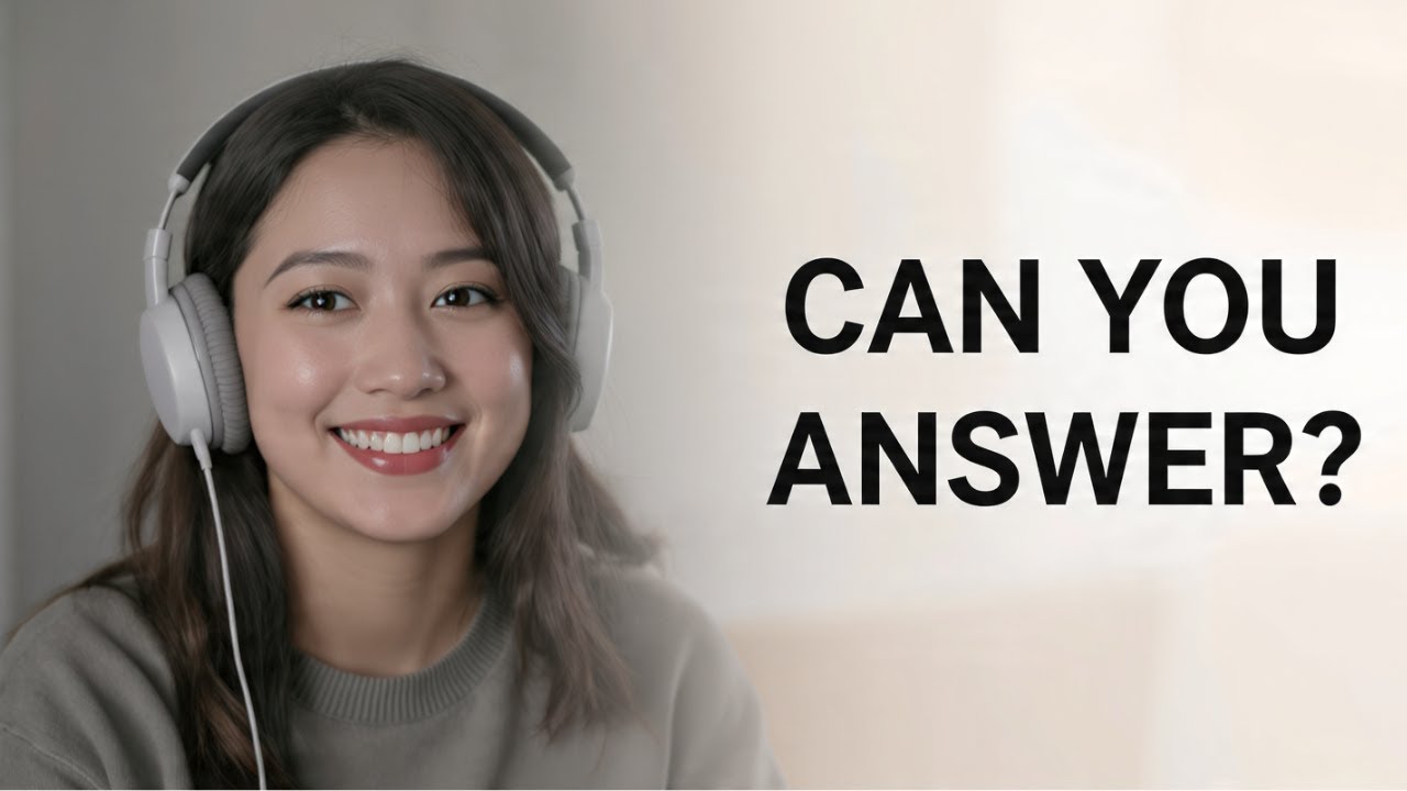 Can You Answer These Easy English Questions? | Slow Speaking (A2)