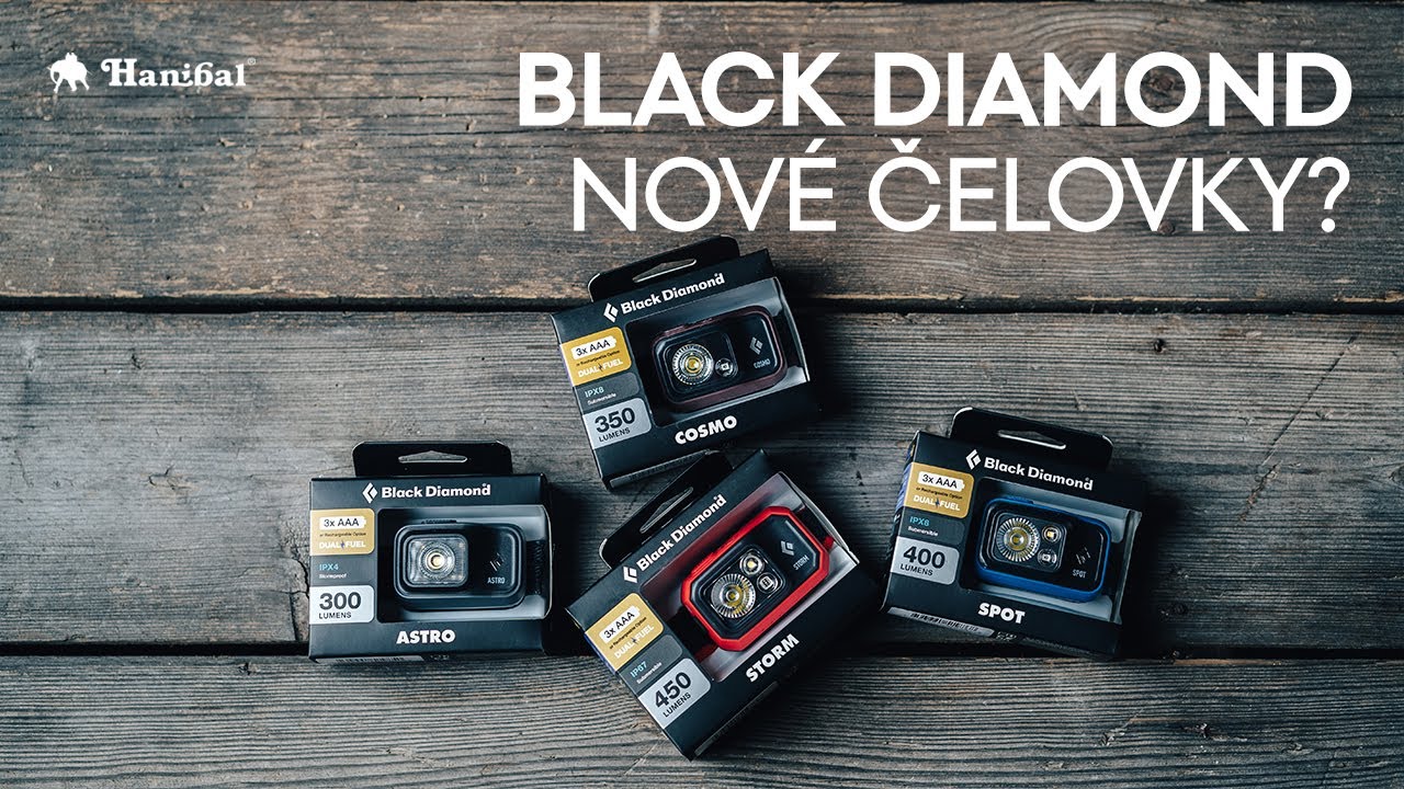 Představení čelovek Black Diamond 2022 | Hanibal.cz
