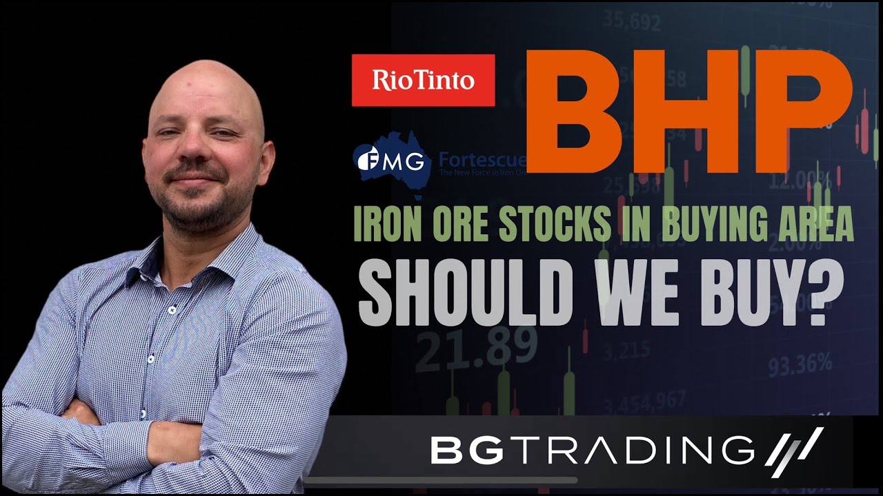 ARE IRON ORE STOCKS (ASX: BHP, RIO, FMG) IN BUYING AREA? | WHICH IS THE BEST STOCK FOR 20-40% PROFIT