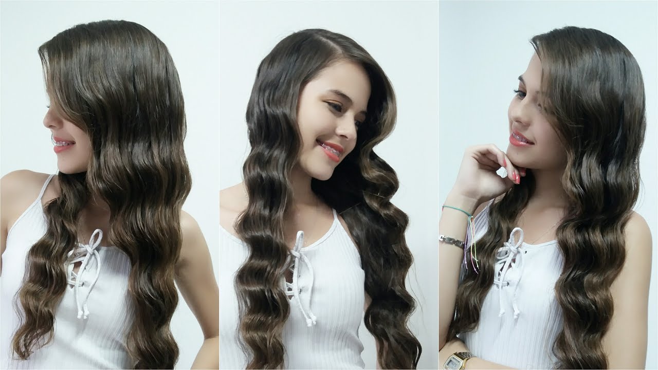 Peinado con Ondas al Agua - Rizador de Pelo 🌊💋 Belleza sin Limites 🌟