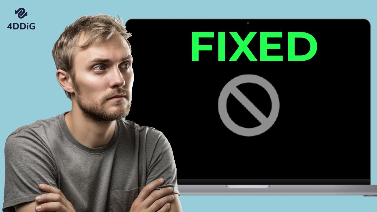 How to Fix the Prohibitory Symbol Mac Error | Circle Slash No Entry Error (Do Not Enter Symbol)