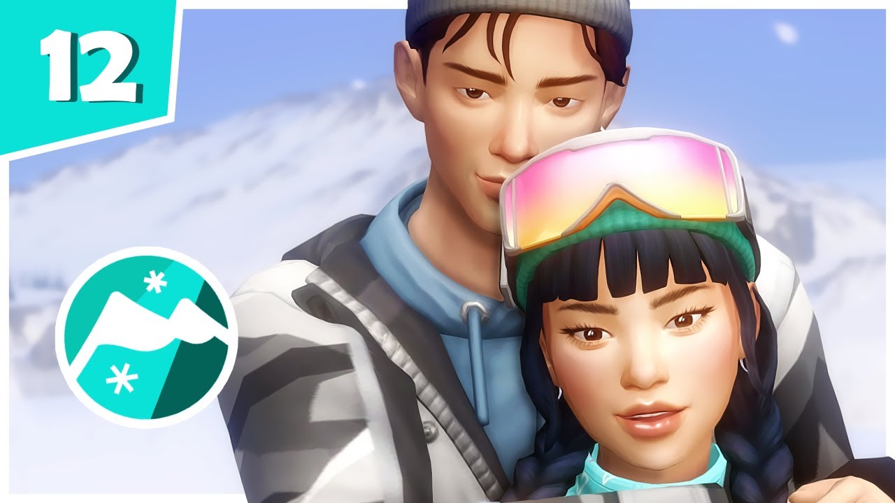 Romantic Excursion to the Mountain Top! | Ep.12 | The Sims 4 Snowy Escape