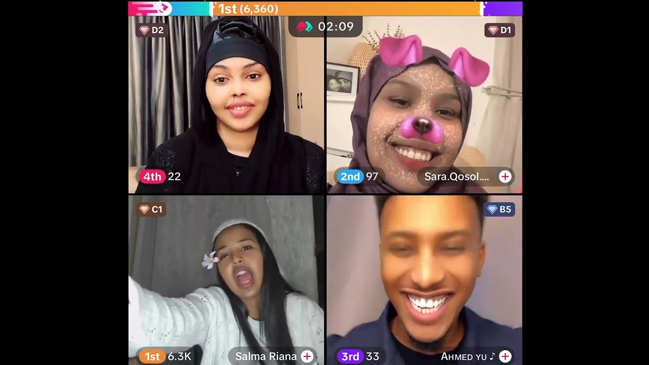 RASMI RAYS, SALMA RIANA, SARA QOSOL WANAG QOSOLKA ADUUNKA