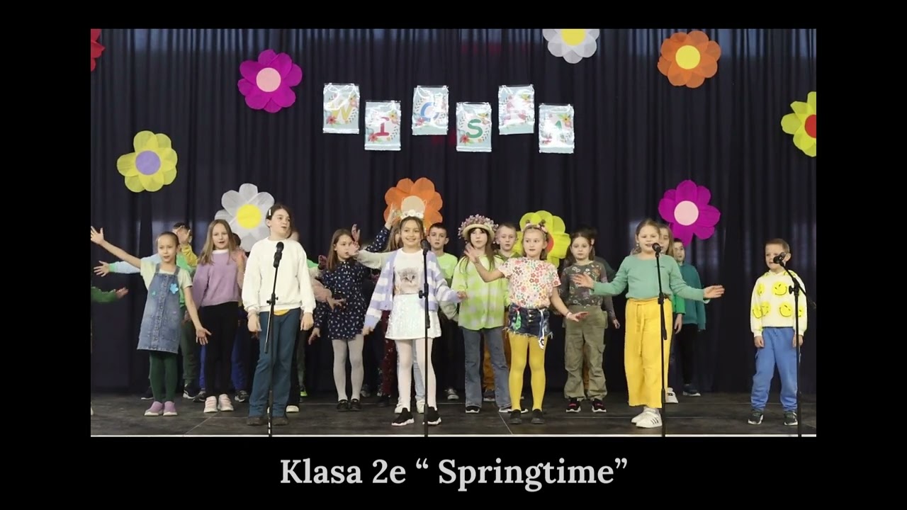 Przegląd piosenki wiosennej 2024 klas 1 3