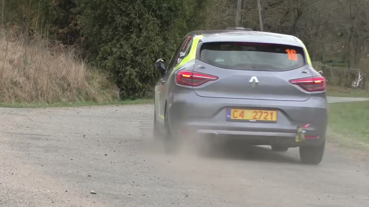 9 Tech-Mol Rally - Sergiusz Janowski i Krzysztof Grzenia w samochodzie Renault Clio Rally4