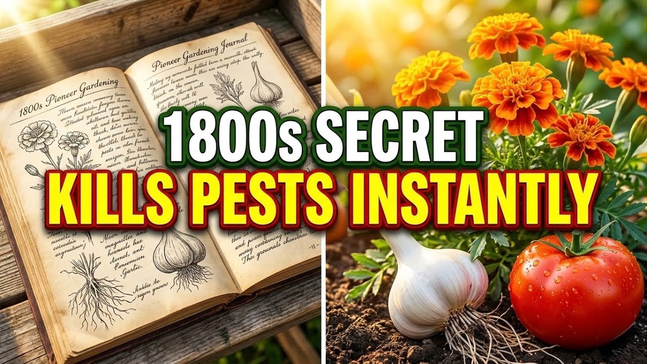 The 1800s Secret to Keeping Pests Out of Your Garden Forever