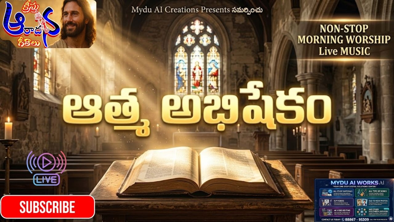 Live streaming of “Dubbumyty Official – Christian Songs Telugu” 2026 | Morning Worship| Good Friday