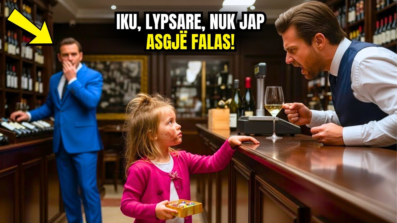 VAJZË E VARFËR KËRKON UJË NË DYQAN DHE POSHTËROHET… POR MILIONERI SHEH DHE VEPRON!