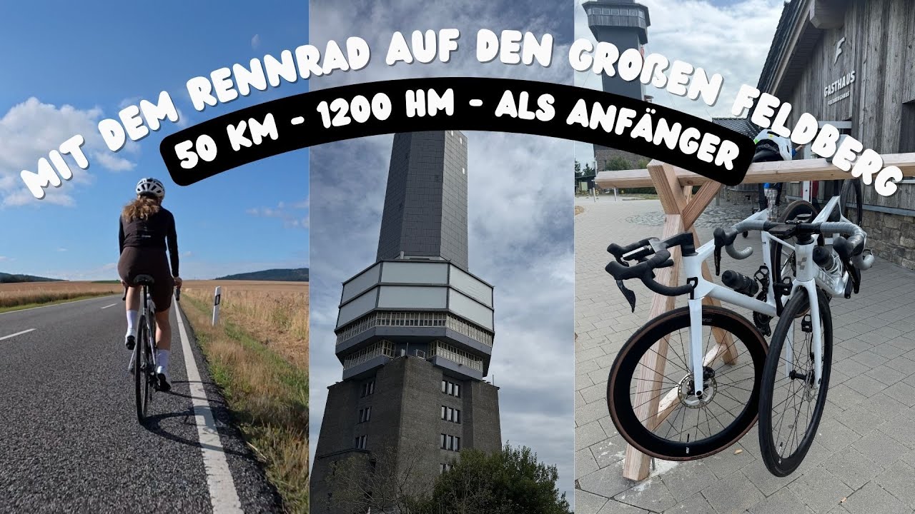 Mit dem Rennrad auf den höchsten Berg im Taunus (50km & 1200HM auf den Großen Feldberg)