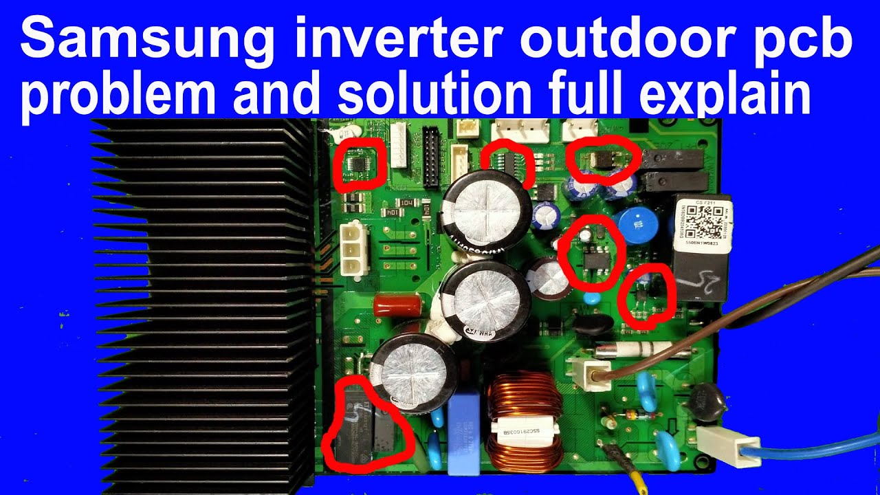 samsung outdoor pcb full explain