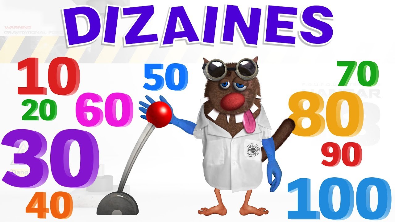 Foufou - Les Dizaines pour les enfants (Learn the Dozens for kids, toddlers, Children) 4k