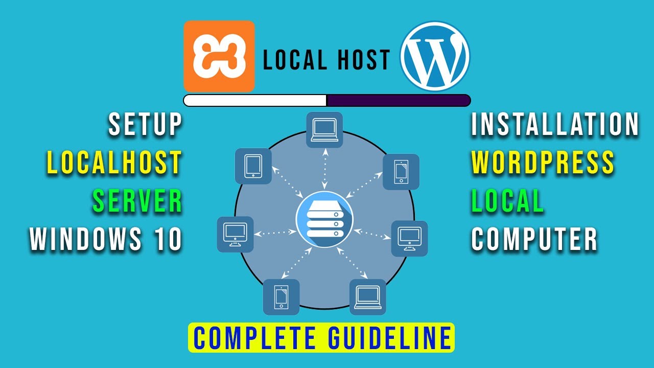 How to setup localhost on windows 10 and install wordpress