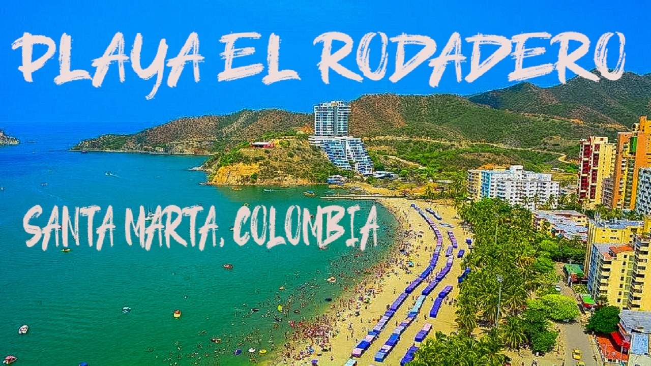 El Rodadero, una de las Playas más Famosas de Santa Marta, Colombia, Puro Caribe Colombiano