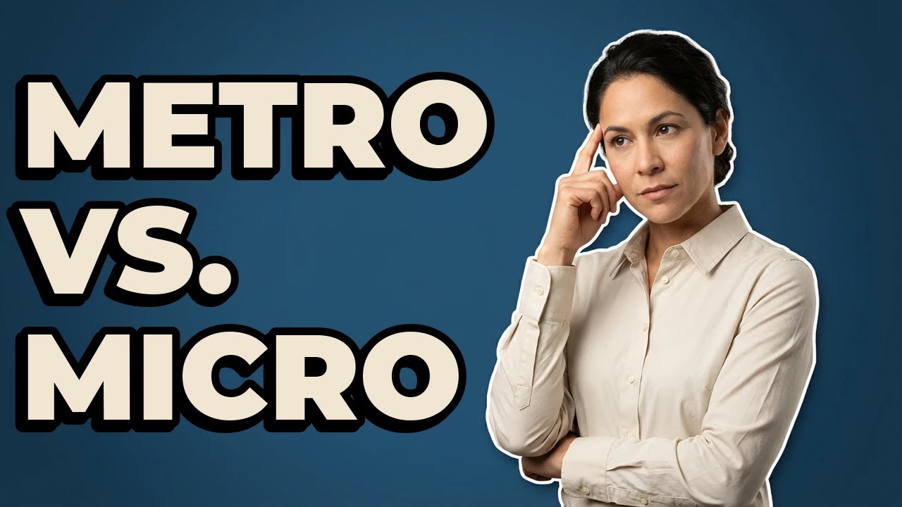 What Is the Difference Between Metro and Micro Areas?