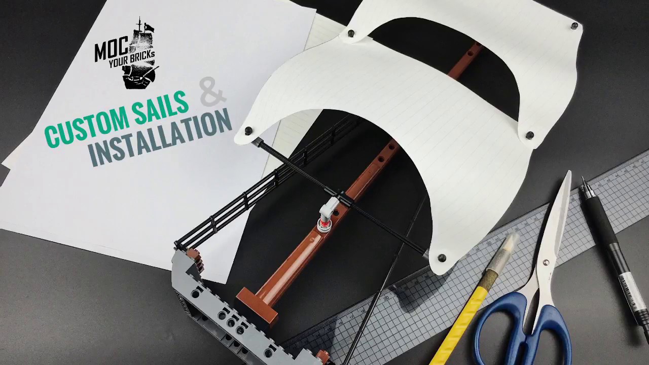 Lego : Custom Sails and Installation
