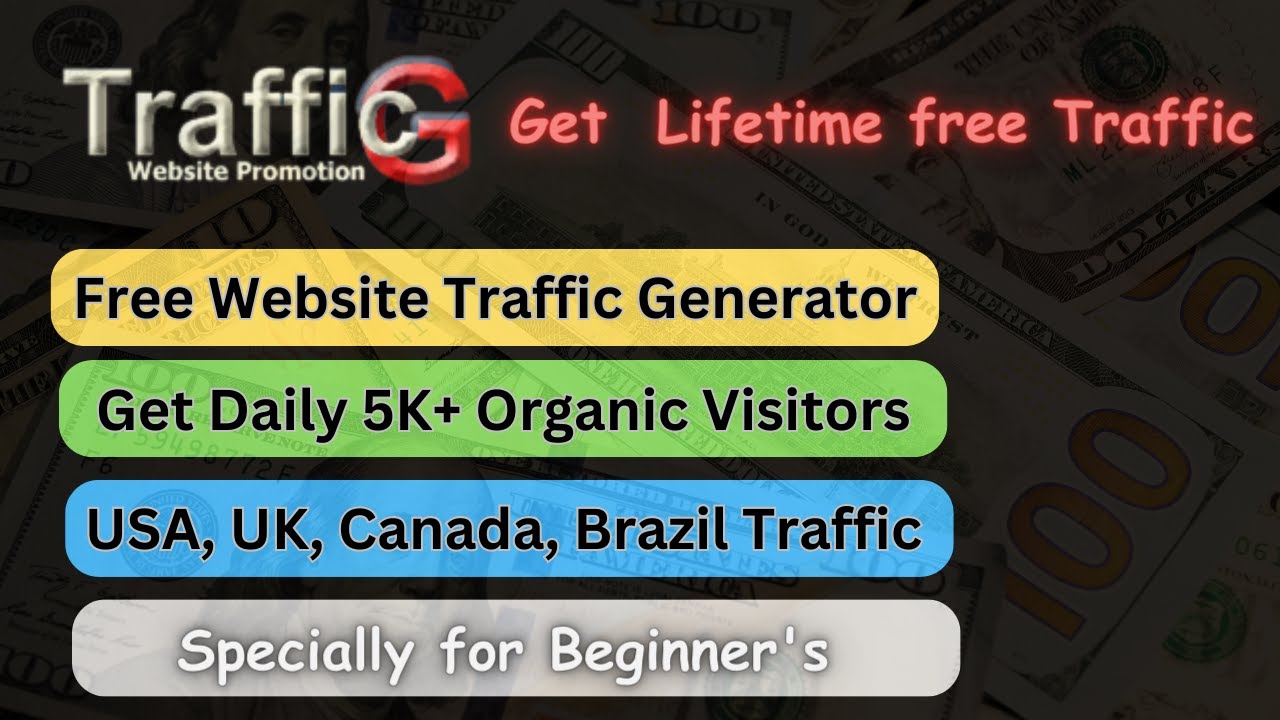 Traffic Generator Free | Free Traffic for Beginner's 2023 | TrafficG Review