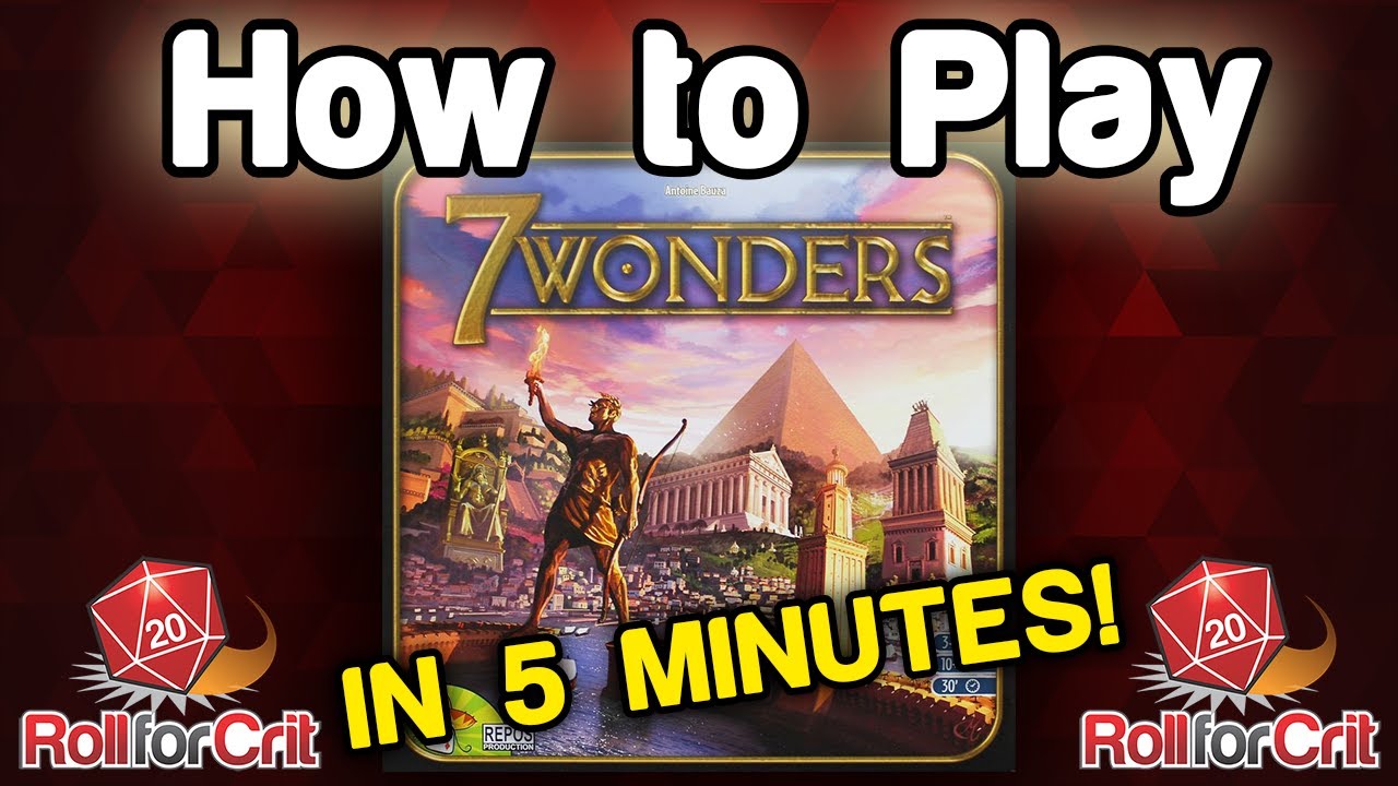 Как играть в 7 Wonders | Бросок на крит