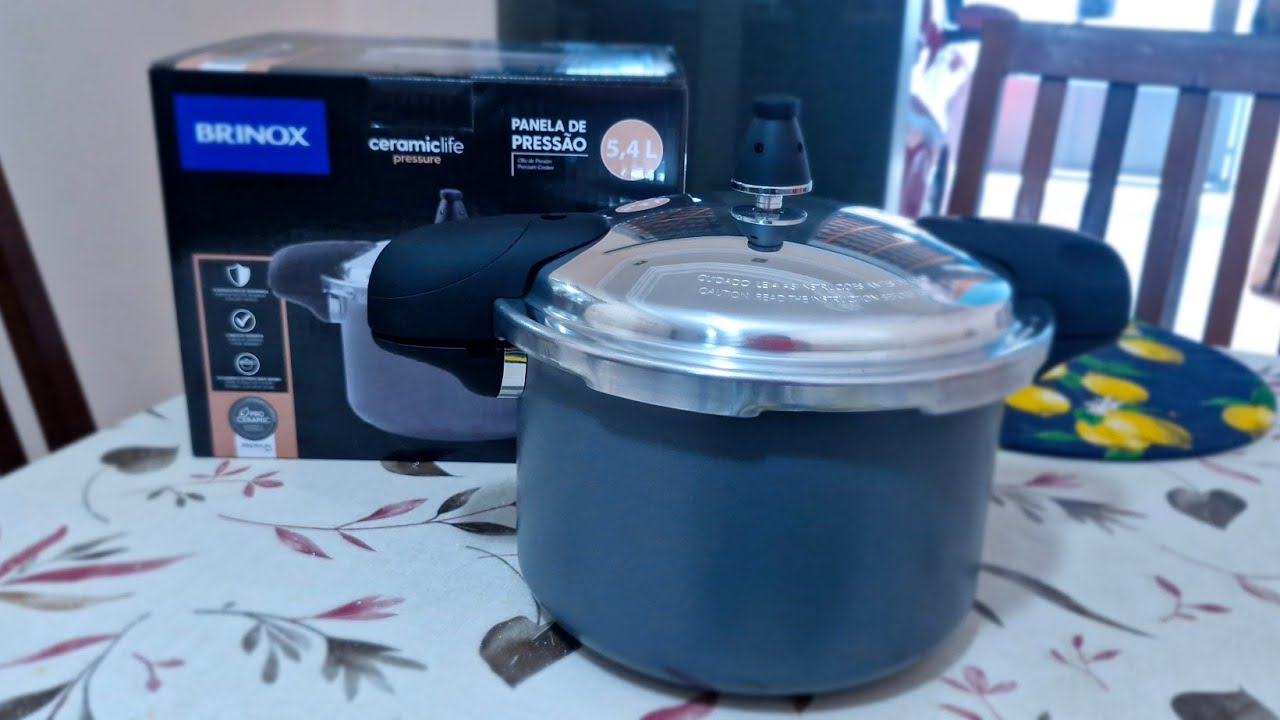 😍Panela de Pressão Brinox Indução😍