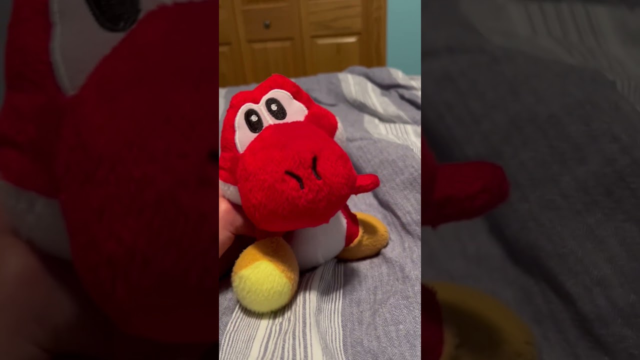 Off brand Red Yoshi Plushie