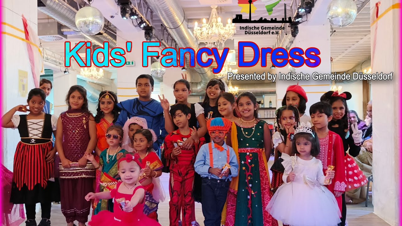 Kids’ Fancy Dress Show -presented by Indische Gemeinde Dusseldorf -Durga Puja2024