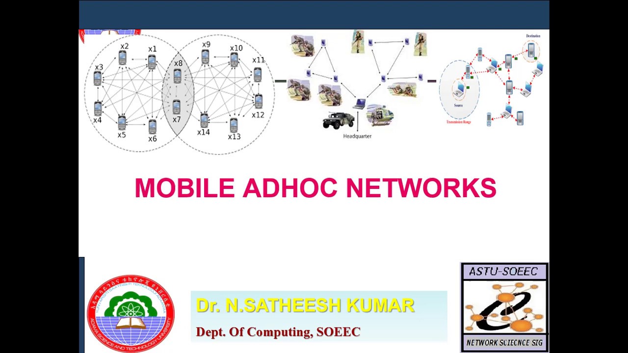 Mobile Adhoc Networks  Lec1
