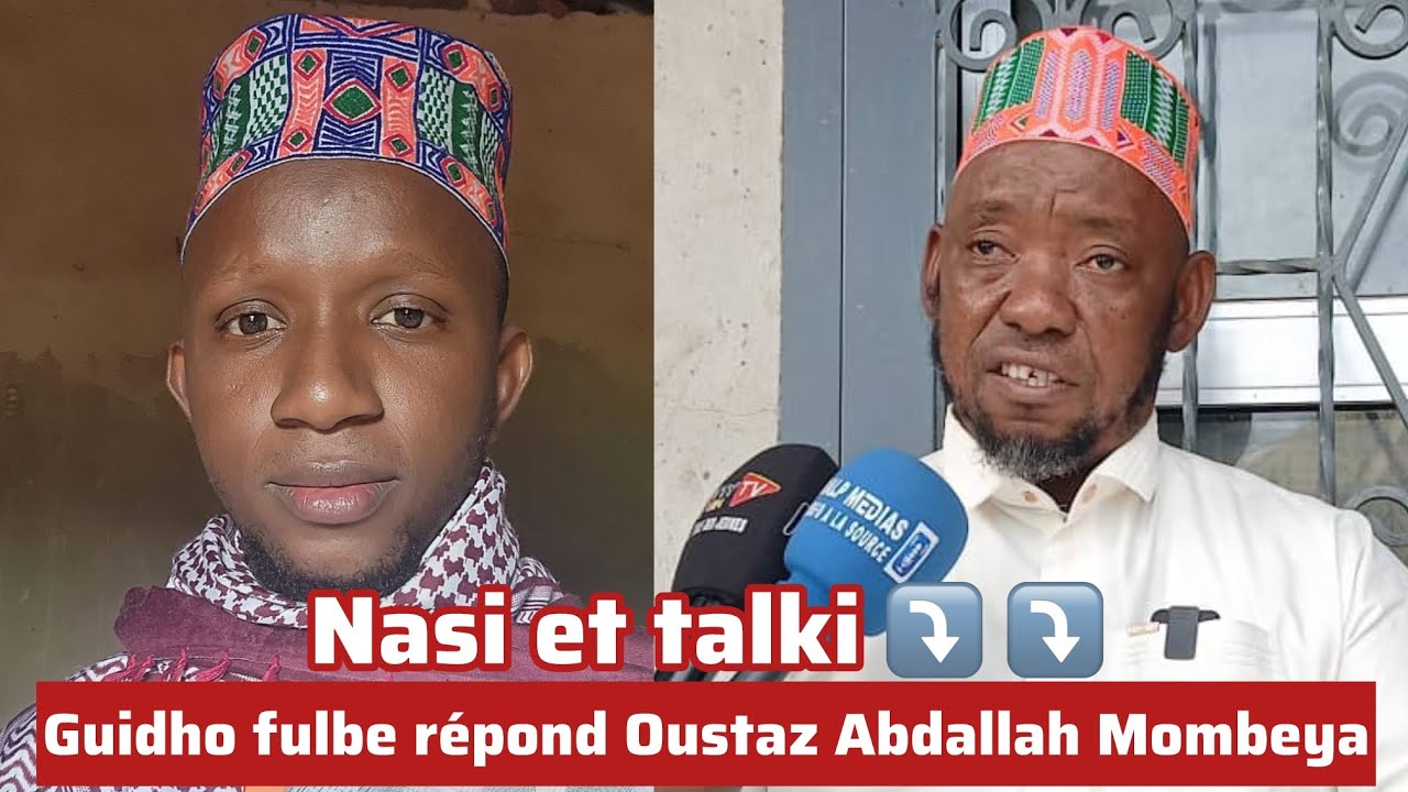 Nasi et talki ⤵️ , Guidho fulbe répond Oustaz Abdallah Bah Mombeya